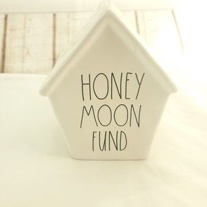 Rae Dunn Artisan Collection By Magenta Honey Moon Fund Piggy Coin Bank